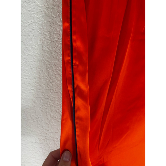 Women's The Drop Wide Leg Pants Size S Orange - Picture 6 of 8